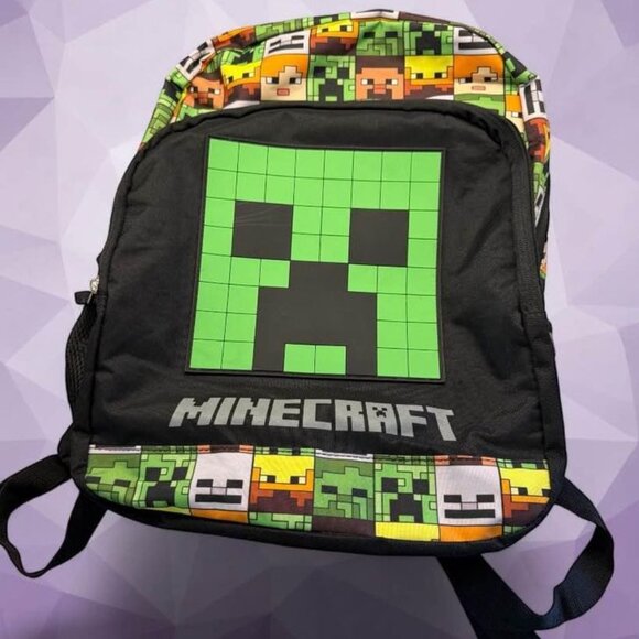 Great Quality Mojang‎ Minecraft Backpack - Picture 1 of 8